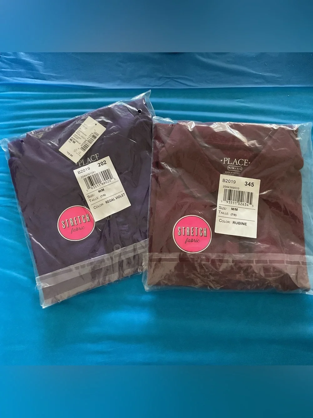 The Children's Place Stretch Tops - Regal Violet & Rubine - BRAND NEW